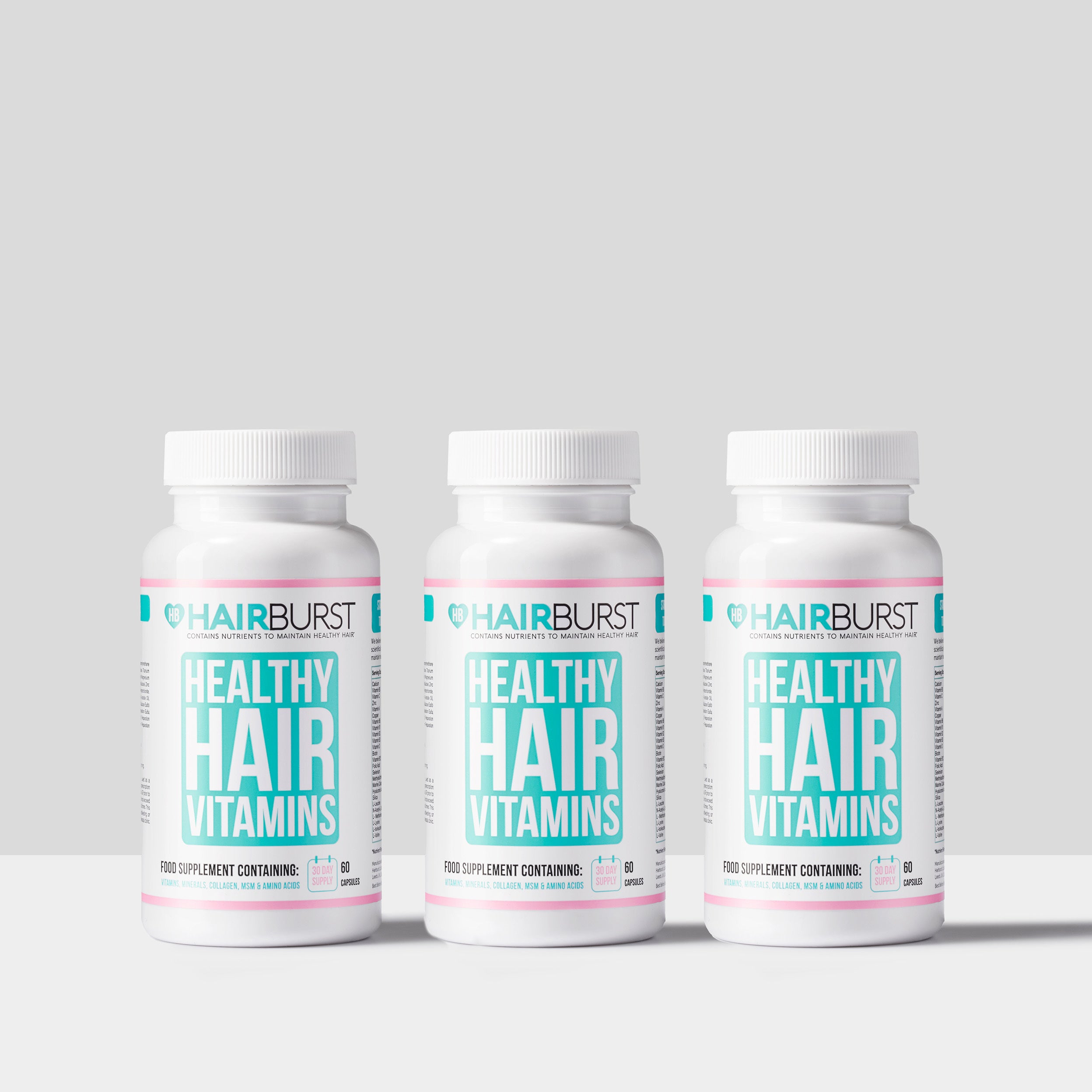 Vitamine in Capsula per la Crescita dei Capelli - Trattamento di 3 mesi