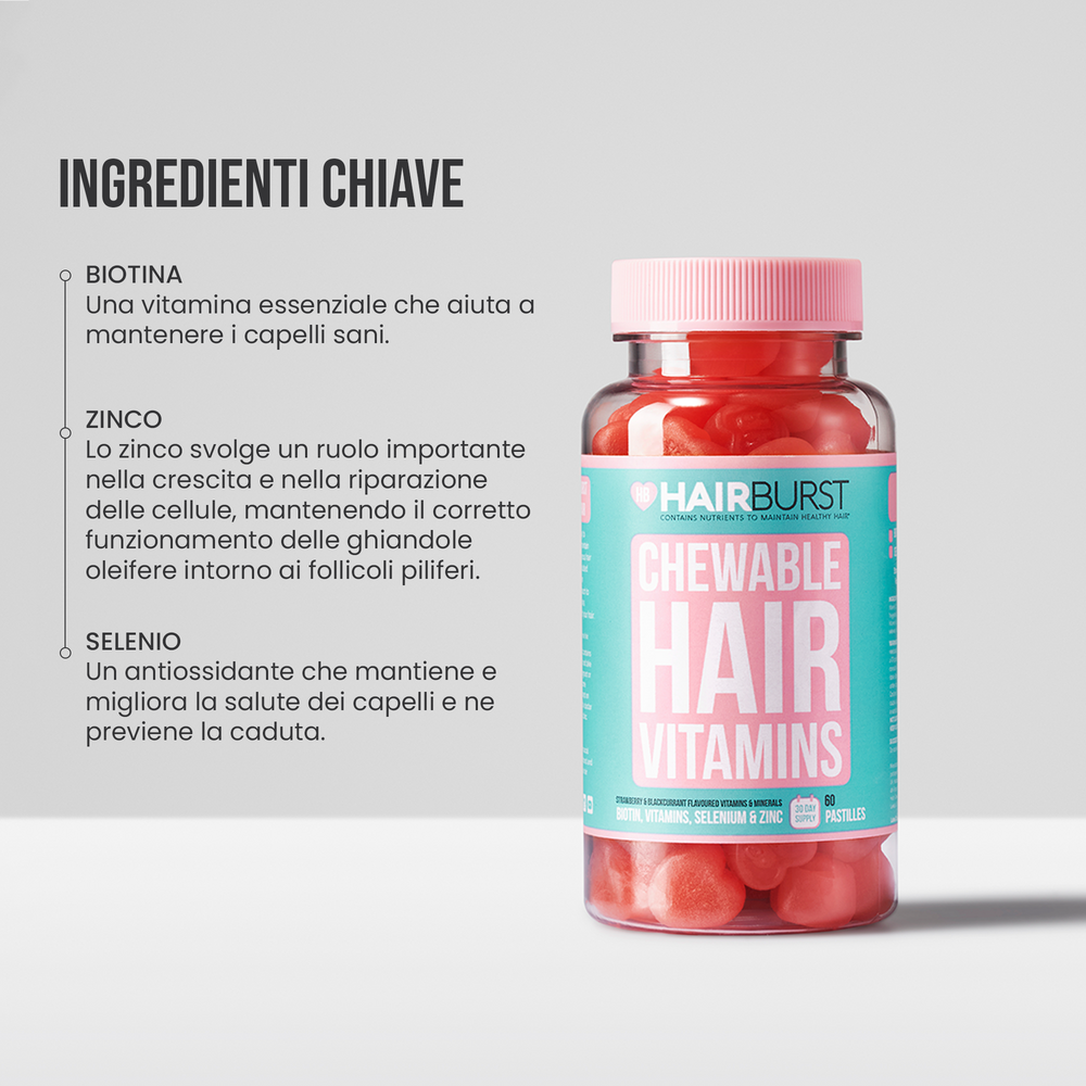 Vitamine per Capelli Gommose 6MS