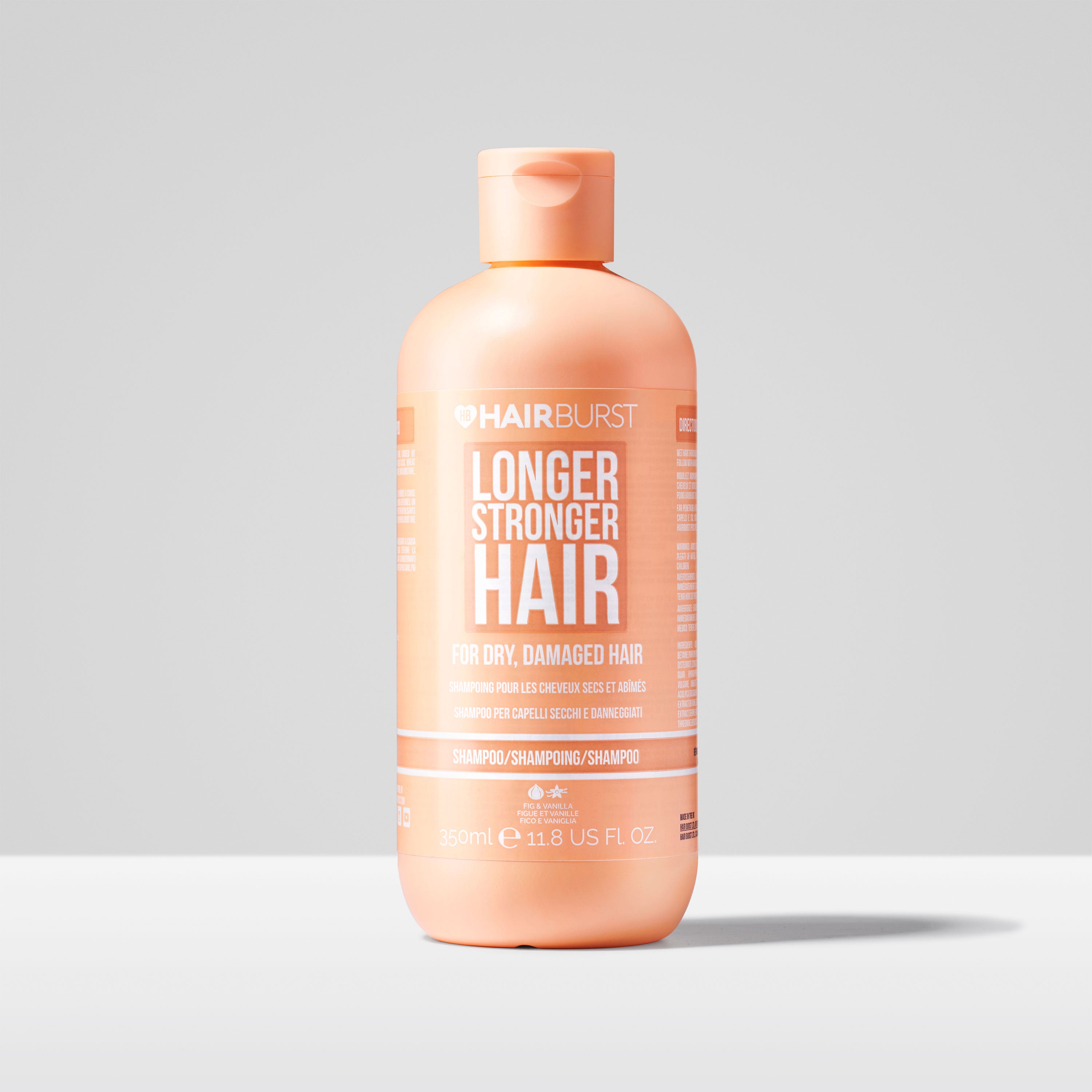 Shampoo per Capelli Secchi e Danneggiati - Per Capelli più Lunghi e più Forti