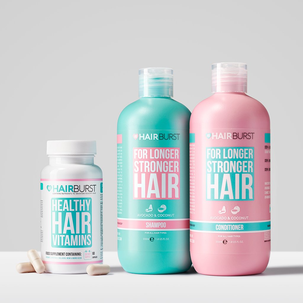 Set di Shampoo e Balsamo e Vitamine in Capsula