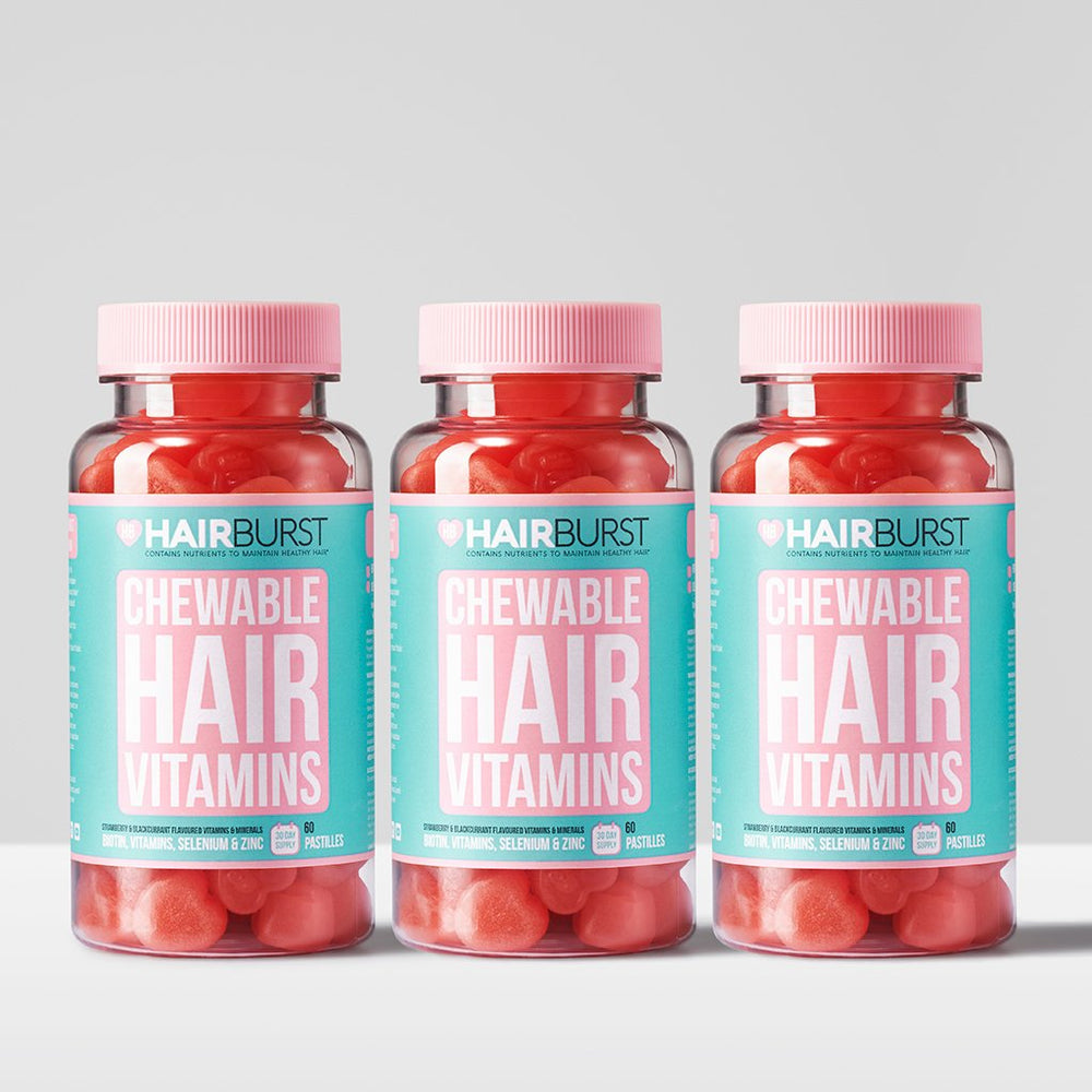 Vitamine Gommose per la Crescita dei Capelli - Trattamento di 3 mesi