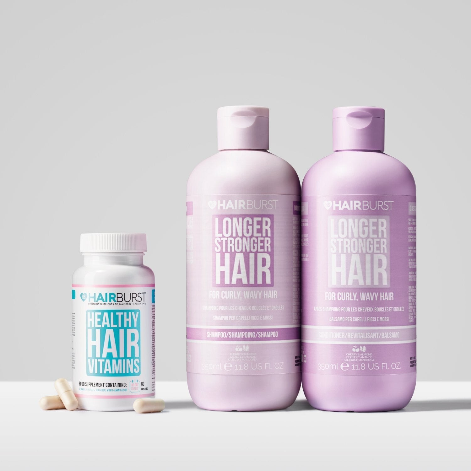 Set di Shampoo e Balsamo e Vitamine in Capsula